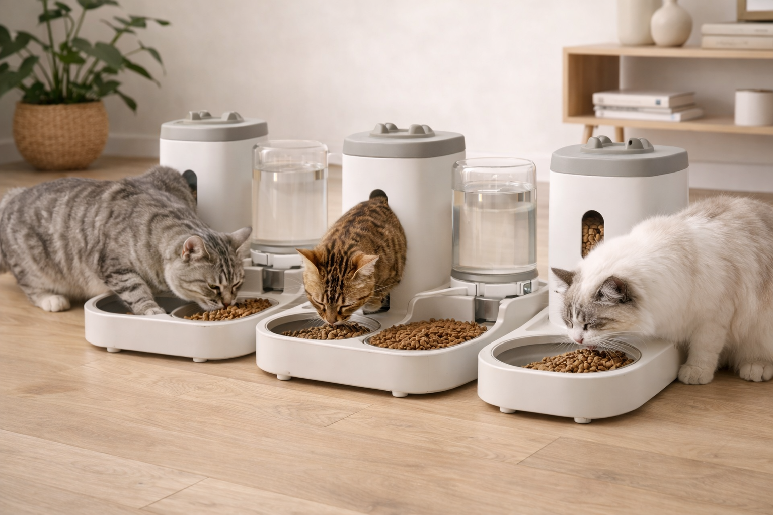 Distributeurs de croquettes