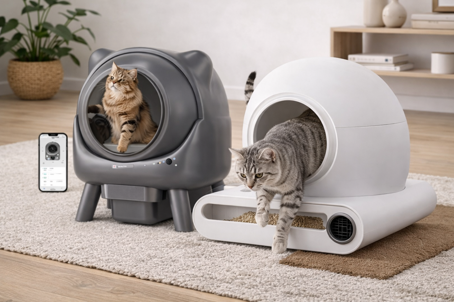 Litières Auto-nettoyantes