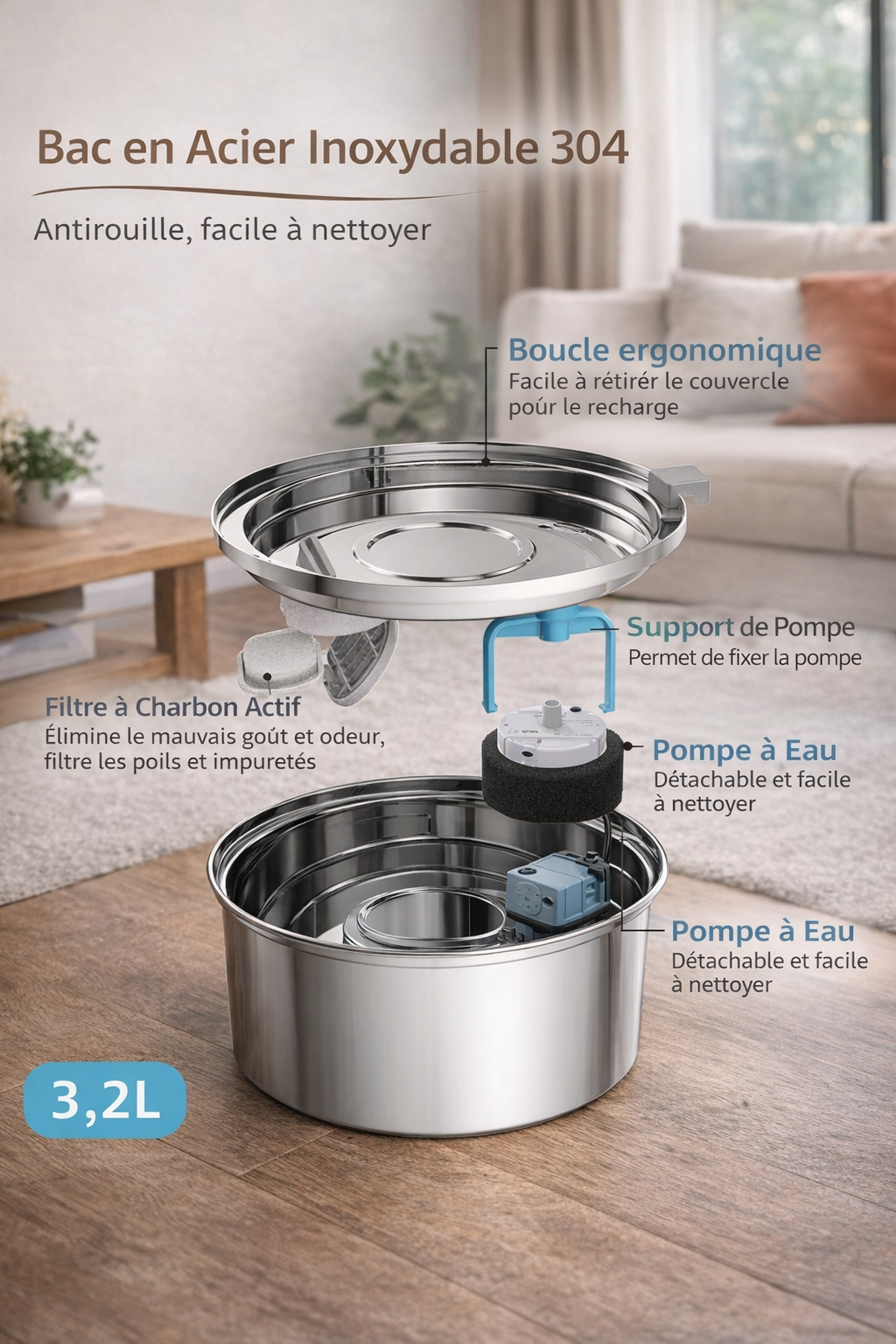 Fontaine à eau - Aqualis