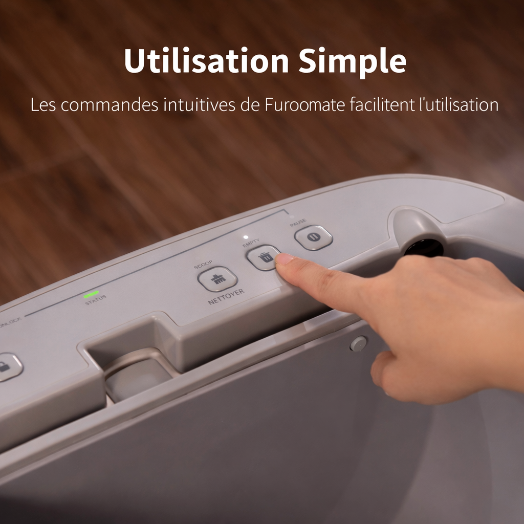 Litière auto-nettoyante - Furoomate