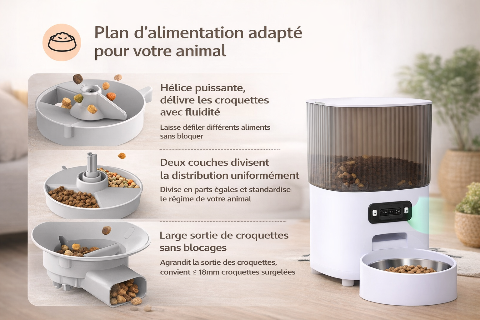 Distributeur de croquettes - Felixa