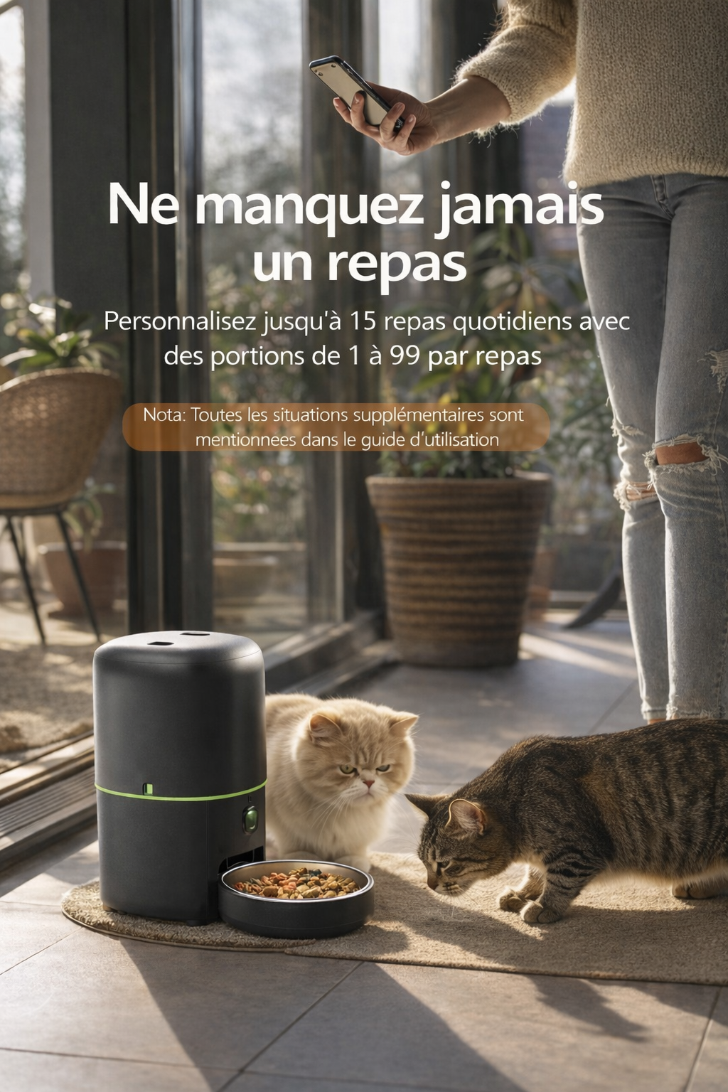 Distributeurs de croquettes - Nexora